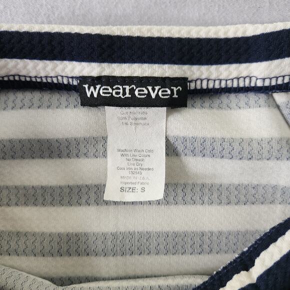 Wearever Body Slimming Pencil Skirt Blue and White Size S - Picture 6 of 7